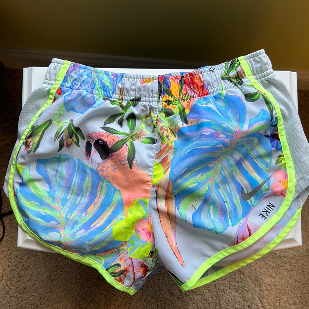Tropical Nike Athletic Shorts